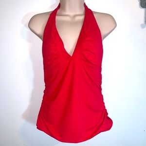 Athleta Red Halter Tankini Various Sizes